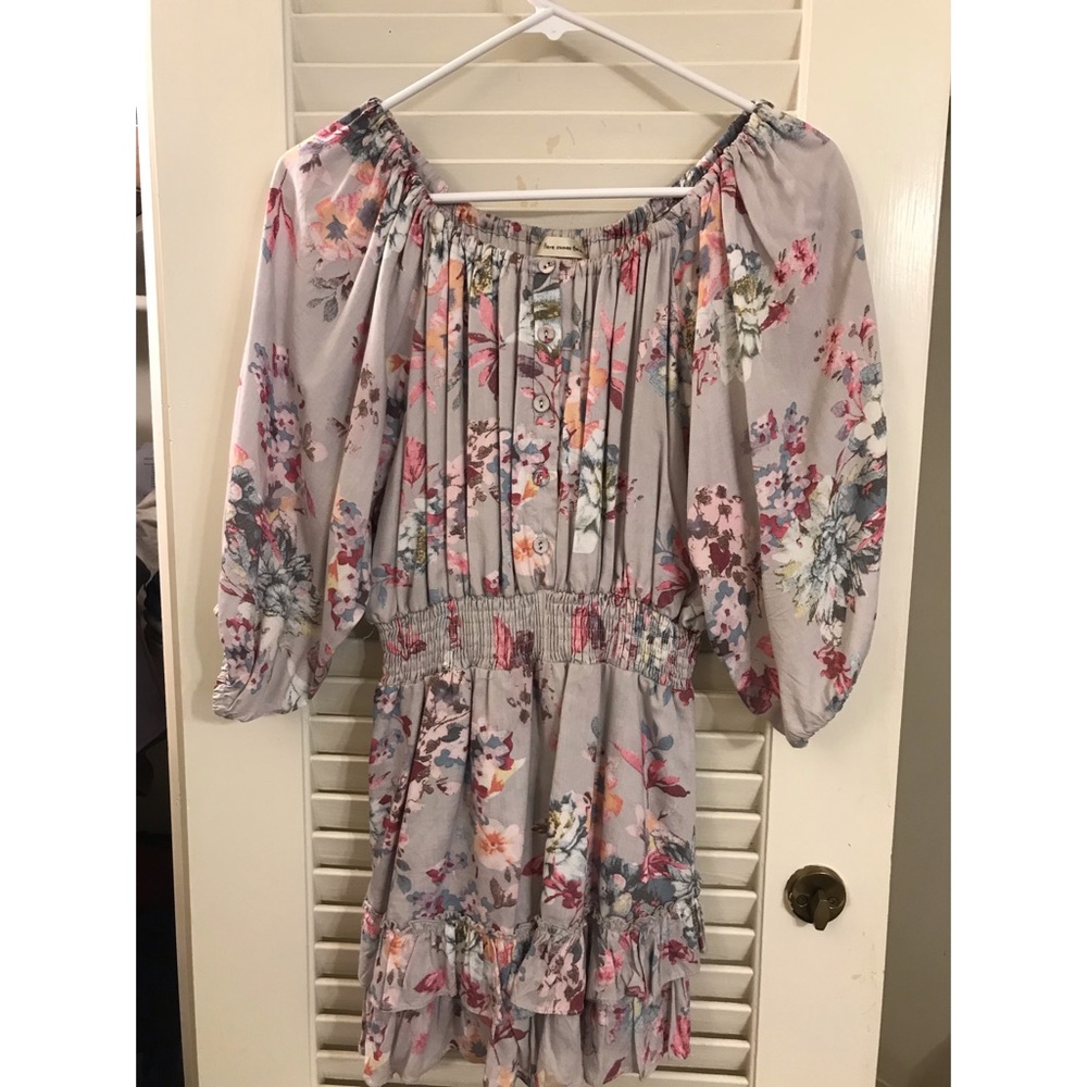EUC LF off-the-shoulder romper